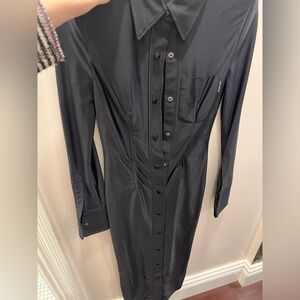 Alexander Wang Black Midi Dress
